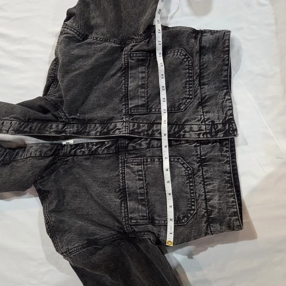 NWOT Etica Mansfield Denim Hoodie By Free People - Picture 8 of 8